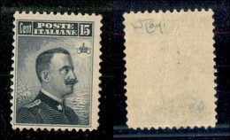 20803 REGNO D'ITALIA - VITTORIO EMANUELE III - 1906 - 15 Cent Michetti (80) - Gomma Integra - Raybaudi (275) - Autres & Non Classés