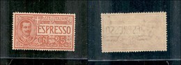 21188 REGNO D'ITALIA - ESPRESSI - 1903 - 25 Cent Espresso (1) Ottimamente Centrato - Gomma Integra (175) - Andere & Zonder Classificatie