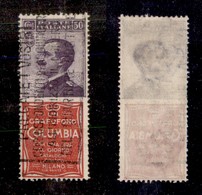 21253 REGNO D'ITALIA - PUBBLICITARI - 1924/1925 - 50 Cent Columbia (11) - Usato (25) - Autres & Non Classés