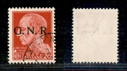 21448 REPUBBLICA SOCIALE - GNR VERONA - 1944 – 20 Cent (473) – Verona (Titolare) - Autres & Non Classés