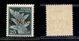 21477 REPUBBLICA SOCIALE - GNR VERONA - 1944 - 25 Cent (117-Aerea) - Autres & Non Classés