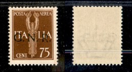 21481 REPUBBLICA SOCIALE - GNR VERONA - 1944 - 75 Cent (119-Aerea) - Gomma Integra (52) - Autres & Non Classés