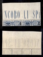 21492 REPUBBLICA SOCIALE - GNR VERONA - 1944 – Coppia Bordo Foglio Del 10 Cent (37+37a – Pacchi Postali) Con Le Diverse  - Sonstige & Ohne Zuordnung