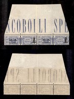 21495 REPUBBLICA SOCIALE - GNR VERONA - 1944 – Coppia Bordo Foglio Del 30 Cent (39+39a – Pacchi Postali) Con Le Diverse  - Sonstige & Ohne Zuordnung