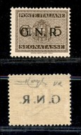 21503 REPUBBLICA SOCIALE - GNR VERONA - 1944 – 5 Cent (47e – Segnatasse) Con Decalco – Gomma Integra – Raybaudi (150) - Autres & Non Classés