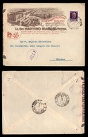 21519 REPUBBLICA SOCIALE - FASCETTI - 1944 - Firenze – 50 Cent (493/I) Isolato Su Busta Da Pistoia Del 28.2.44 - Sonstige & Ohne Zuordnung