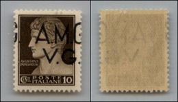 21579 TRIESTE - AMGVG - 1945 – 10 Cent (1ho) Con G A Cavallo – Gomma Integra (20) - Autres & Non Classés