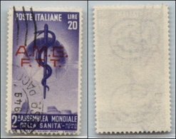 21640 TRIESTE - AMGFTT - 1949 – 20 Lire Sanità (46) Usato (20) - Andere & Zonder Classificatie