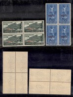 21650 TRIESTE - AMGFTT - 1950 - Unesco (71/72) Serie Completa 2 Valori In Quartine - Gomma Integra (140) - Autres & Non Classés
