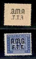 21695 TRIESTE - AMGFTT - 1949 - Segnatasse - 6 Lire (10f) Con Decalco - Gomma Integra (150) - Andere & Zonder Classificatie