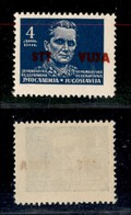 21710 TRIESTE - ZONA B - 1949 - 4 Din Tito (11baa) Con Soprastampa A Destra - Gomma Integra (90) - Sonstige & Ohne Zuordnung