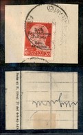 21757 ENISSIONI LOCALI - BASE ATLANTICA - 1943 – 20 Cent (8) Su Frammento (300+) - Andere & Zonder Classificatie