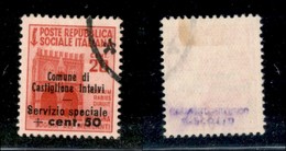 21777 ENISSIONI LOCALI - CASTIGLION D'INTELVI - 1945 – 20 Cent + 50 (3) Usato (60) - Autres & Non Classés