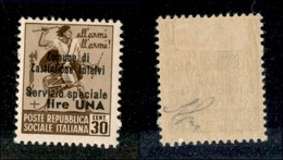 21789 ENISSIONI LOCALI - CASTIGLION D'INTELVI - 1945 – 30 Cent + 1 Lira (9) Nuovo Con Gomma (50) - Altri & Non Classificati