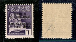 21794 ENISSIONI LOCALI - CASTIGLION D'INTELVI - 1945 – 1 Lira + 1 (13) – Cornice Rotta Sopra O Di Poste – Gomma Integra  - Andere & Zonder Classificatie