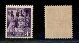 21837 EMISSIONI CLN - ARONA - 1945 – 50 Cent (6) – Gomma Integra (50) - Other & Unclassified