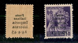 21847 EMISSIONI CLN - IMPERIA - 1945 – 50 Cent (6e) Con Decalco – Gomma Integra (60) - Autres & Non Classés