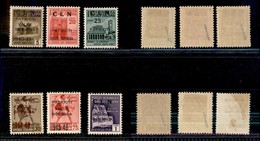 21887 EMISSIONI CLN - VALLE BORMIDA - 1945 - Patrioti (1/4+6/7) - 6 Valori - Gomma Originale Con Prima Linguella + 30 Ce - Sonstige & Ohne Zuordnung