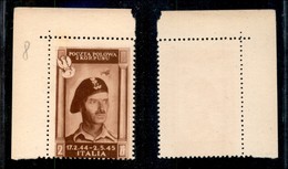 21913 CORPO POLACCO - POSTA ORDINARIA - 1946 - 2 Zloty (8) Angolo Di Foglio - Sempre Senza Gomma (35) - Autres & Non Classés