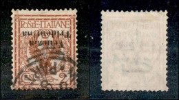 21958 OCCUPAZIONI - TRENTINO - ALTO ADIGE - 1918 – 2 Cent Floreale Soprastampato (20aa) – Soprastampa Capovolta E Legger - Autres & Non Classés