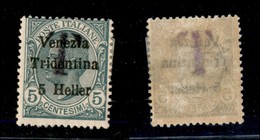 21978 OCCUPAZIONI - TRENTINO - ALTO ADIGE - Bolzano 3 – 1918 – T Su 5 Heller (5) - Andere & Zonder Classificatie