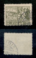 22051 OCCUPAZIONI - FIUME - 1919 - 10 Corone Veduta (C48) - Carta C - Usato (160) - Andere & Zonder Classificatie