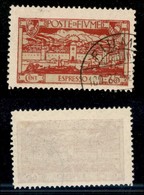 22079 OCCUPAZIONI - FIUME - 1923 – 60 Cent (7 – Espressi) Usato (30) - Andere & Zonder Classificatie