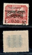 22098 OCCUPAZIONI - FIUME - 1921 - Segnatasse - 0,50 Lire Su 60 (22) - Gomma Integra (25) - Sonstige & Ohne Zuordnung