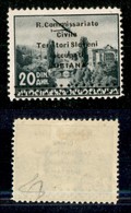 22215 OCCUPAZIONI - LUBIANA - 1941 - 20 Din (7-Aerea) - Nuovo Con Gomma (110) - Andere & Zonder Classificatie