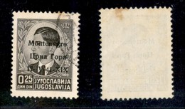 22266 OCCUPAZIONI - MONTENEGRO - 1941 – 25 Para (1pa) Con Errore XX1X – Usato (35) - Autres & Non Classés