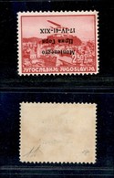 22320 OCCUPAZIONI - MONTENEGRO - 1941 - 2,50 Din Posta Aerea (4a) - Soprastampa Capovolta - Gomma Integra (375) - Autres & Non Classés