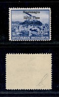 22326 OCCUPAZIONI - MONTENEGRO - 1941 - 30 Din Oltremare Posta Aerea (8) - Gomma Integra (125) - Autres & Non Classés