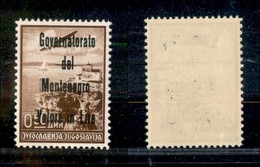 22327 OCCUPAZIONI - MONTENEGRO - 1942 - 50 Para (10 Aerea) Gomma Integra (50) - Autres & Non Classés