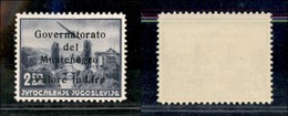 22332 OCCUPAZIONI - MONTENEGRO - 1942 - 2 Din (12 Aerea) Gomma Integra (50) - Autres & Non Classés