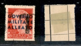 22358 OCCUPAZIONE ANGLO AMERICANA - NAPOLI - 1943 – 20 Cent (1) Usato Come Segnatasse Su Frammento - Andere & Zonder Classificatie