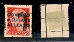 22358 OCCUPAZIONE ANGLO AMERICANA - NAPOLI - 1943 – 20 Cent (1) Usato Come Segnatasse Su Frammento - Sonstige & Ohne Zuordnung