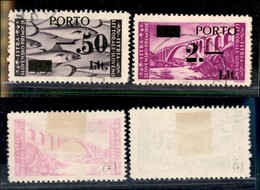 22393 OCCUPAZIONE JUGOSLAVA - ISTRIA E LITORALE SLOVENO - 1946 - Segnatasse (6/7) - Serie Completa Usata (25) - Sonstige & Ohne Zuordnung