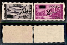 22396 OCCUPAZIONE JUGOSLAVA - ISTRIA E LITORALE SLOVENO - 1946 - Segnatasse (6/II+7/II) - Serie Completa - Gomma Integra - Andere & Zonder Classificatie