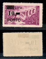 22418 OCCUPAZIONE JUGOSLAVA - ISTRIA E LITORALE SLOVENO - 1946 - Segnatasse - 10 Lire Su 30 (11d) Con R Di Lira Grande - - Other & Unclassified