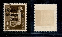 22441 OCCUPAZIONE TEDESCA - ZARA - 1943 - 5 Cent (1) - Usato (325) - Andere & Zonder Classificatie