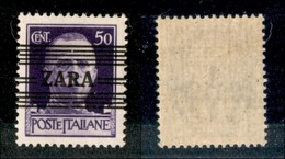 22481 OCCUPAZIONE TEDESCA - ZARA - 1943 – 50 Cent (24/I) – Gomma Integra (37) - Andere & Zonder Classificatie