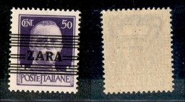 22483 OCCUPAZIONE TEDESCA - ZARA - 1943 – 50 Cent (24/III) – Seconda A Stretta – Gomma Integra (375) - Andere & Zonder Classificatie