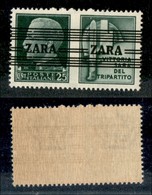 22500 OCCUPAZIONE TEDESCA - ZARA - 1943 - 25 Cent Milizia (30/I) - Gomma Integra (45) - Sonstige & Ohne Zuordnung