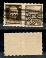 22503 OCCUPAZIONE TEDESCA - ZARA - 1943 - 30 Cent Marina (31/I) - Tratto Tipografico In Basso - Gomma Integra - Andere & Zonder Classificatie