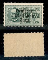 22551 OCCUPAZIONE TEDESCA - ZARA - 1943 - 1,25 Lire (1-Espressi) - Gomma Integra (37) - Sonstige & Ohne Zuordnung