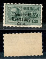 22553 OCCUPAZIONE TEDESCA - ZARA - 1943 - Espressi - 1,25 Lire (1c) Con Soprastampa In Basso - Gomma Originale (300) - Andere & Zonder Classificatie