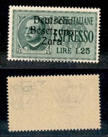 22555 OCCUPAZIONE TEDESCA - ZARA - 1943 - Espressi - 1,25 Lire (1v) Con A Diversa (pos.27) - Gomma Integra - Raybaudi (1 - Autres & Non Classés