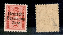 22565 OCCUPAZIONE TEDESCA - ZARA - 1943 - Segnatasse - 20 Cent (3/II) - Gomma Integra - Sorani (100) - Andere & Zonder Classificatie