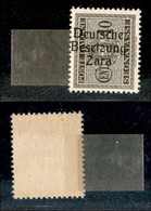 22574 OCCUPAZIONE TEDESCA - ZARA - 1943 - Segnatasse - 40 Cent (6/Iib) Con Soprastampa A Sinistra - Gomma Originale Con  - Andere & Zonder Classificatie