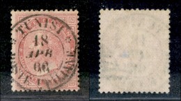 22596 UFFICI POSTALI ESTERO - LEVANTE - Tunisi Poste Italiane 18.4.66 (P.ti 6) - 40 Cent De La Rue (L20-Regno) Usato - Altri & Non Classificati